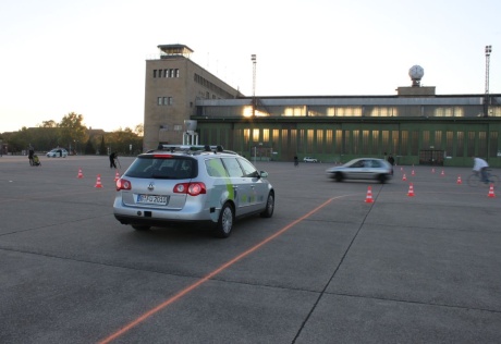 Autonomous Drive on Berlin, Tempelhof Airport